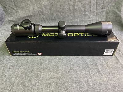 Mazz Optics 3-9x40 Illuminated Scope