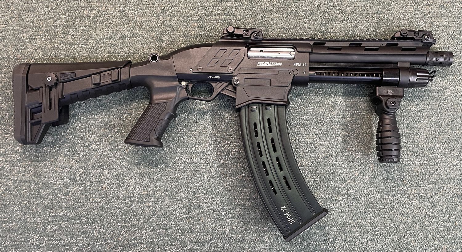 Federation Arms SPM-12 12 ga 3&quot; Pump Black