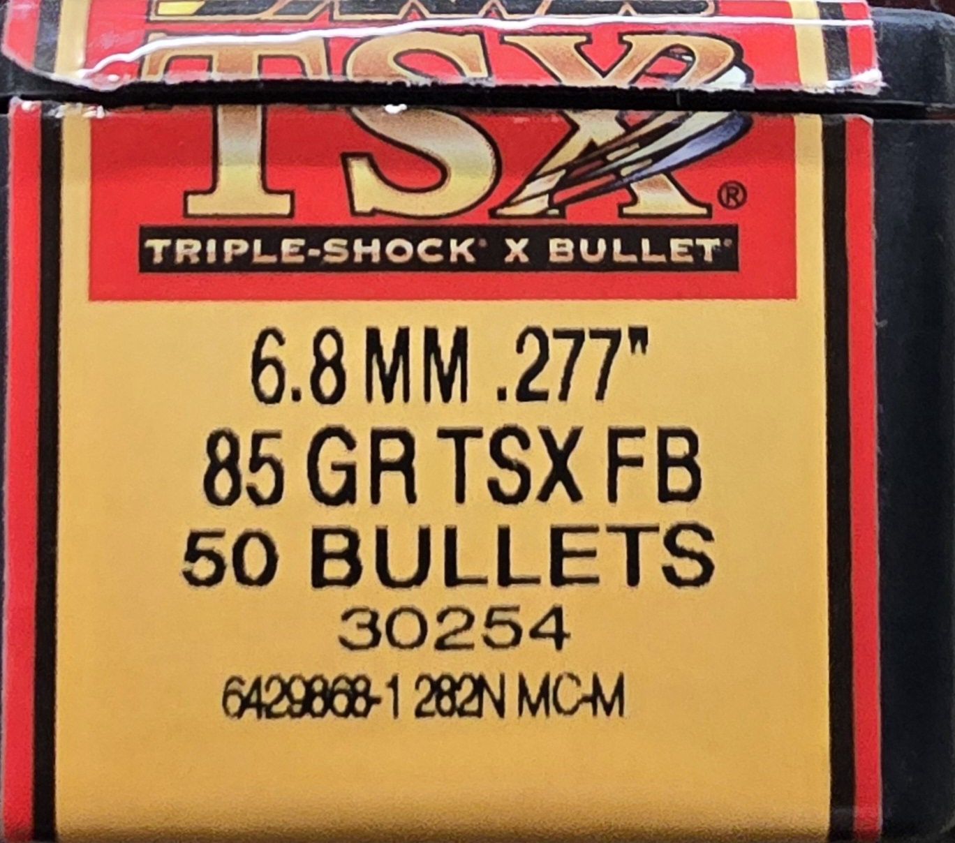 Barnes TSX 6.8 mm .277 85 Gr. FB 50 Bullets