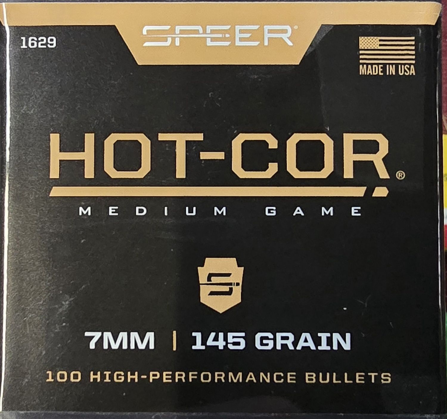 Speer Hot-Cor 7mm 145 Gr. .284 Spitzer SP 100 Bullets
