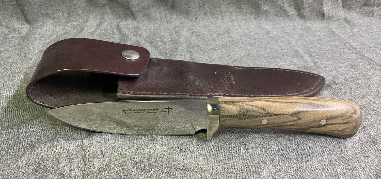 Custom Hand Made Knife by Ernest Skaar. Item Num: 12.24.10