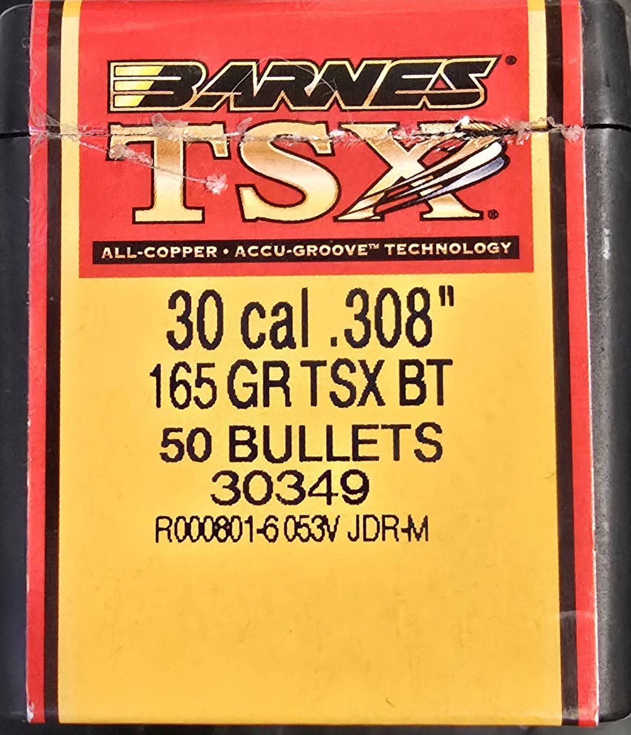 Barnes TSX 30 Cal. .308 165 Gr. BT 50 Bullets