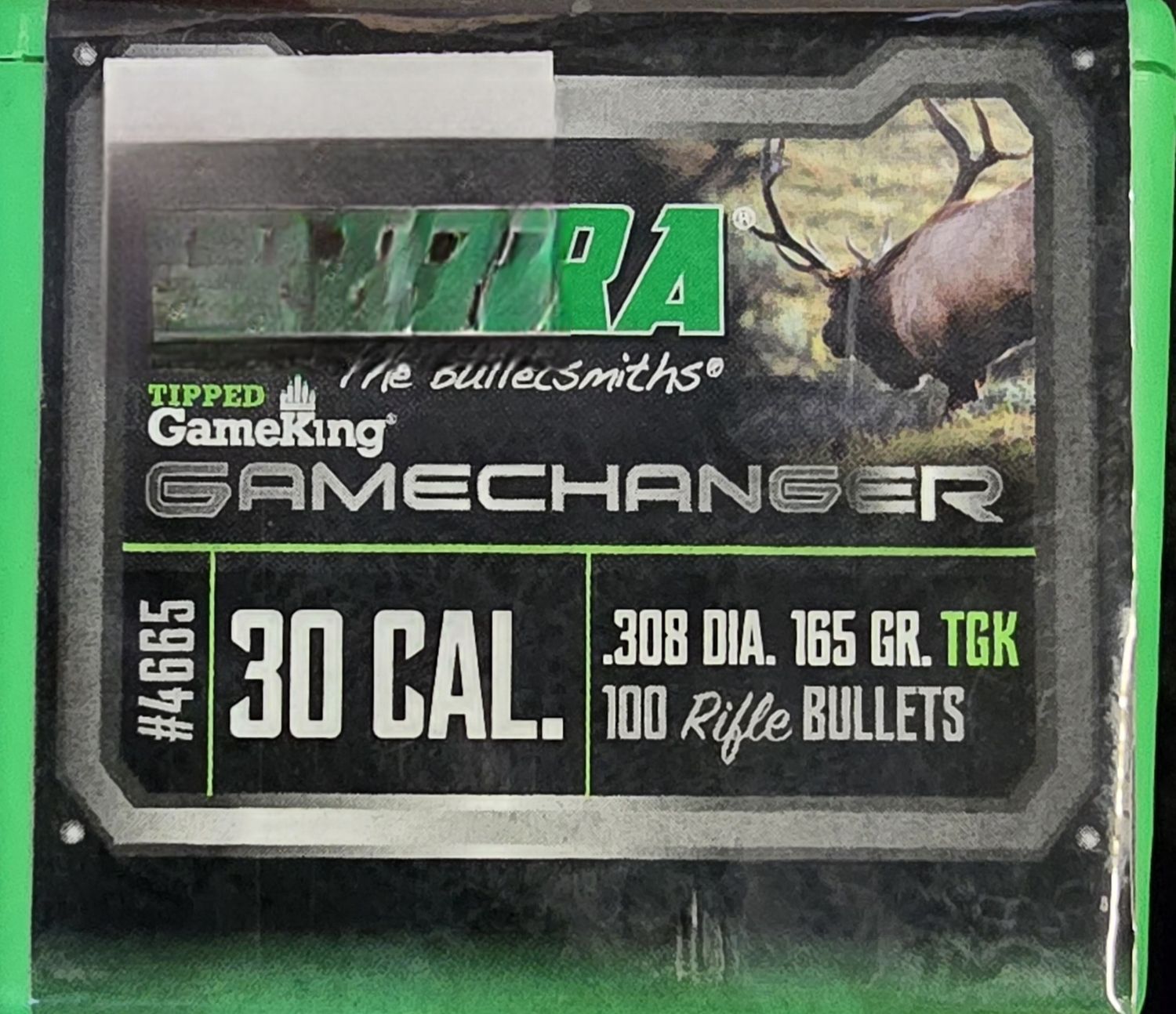 Sierra Gamechanger 30 Cal. .308 165 Gr. 100 Bullets