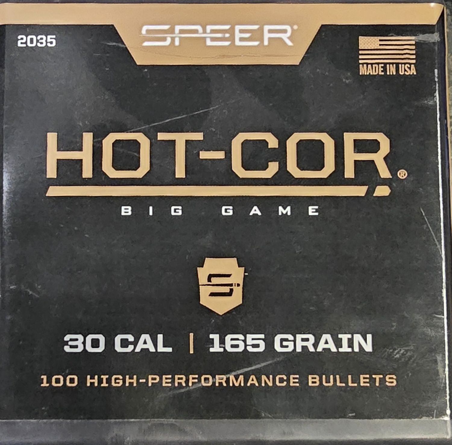 Speer Hot-Core .30 Cal. 165 Gr. 100 Bullets