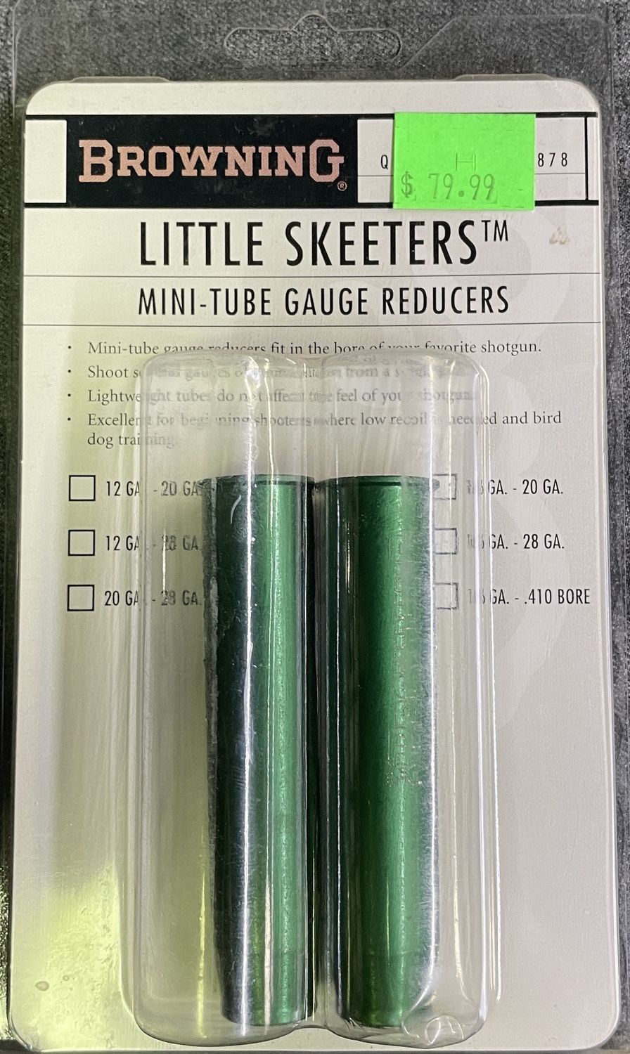 Browning Little Skeeters Mini-Tube Gauge Reducers 20ga - .410 Bore