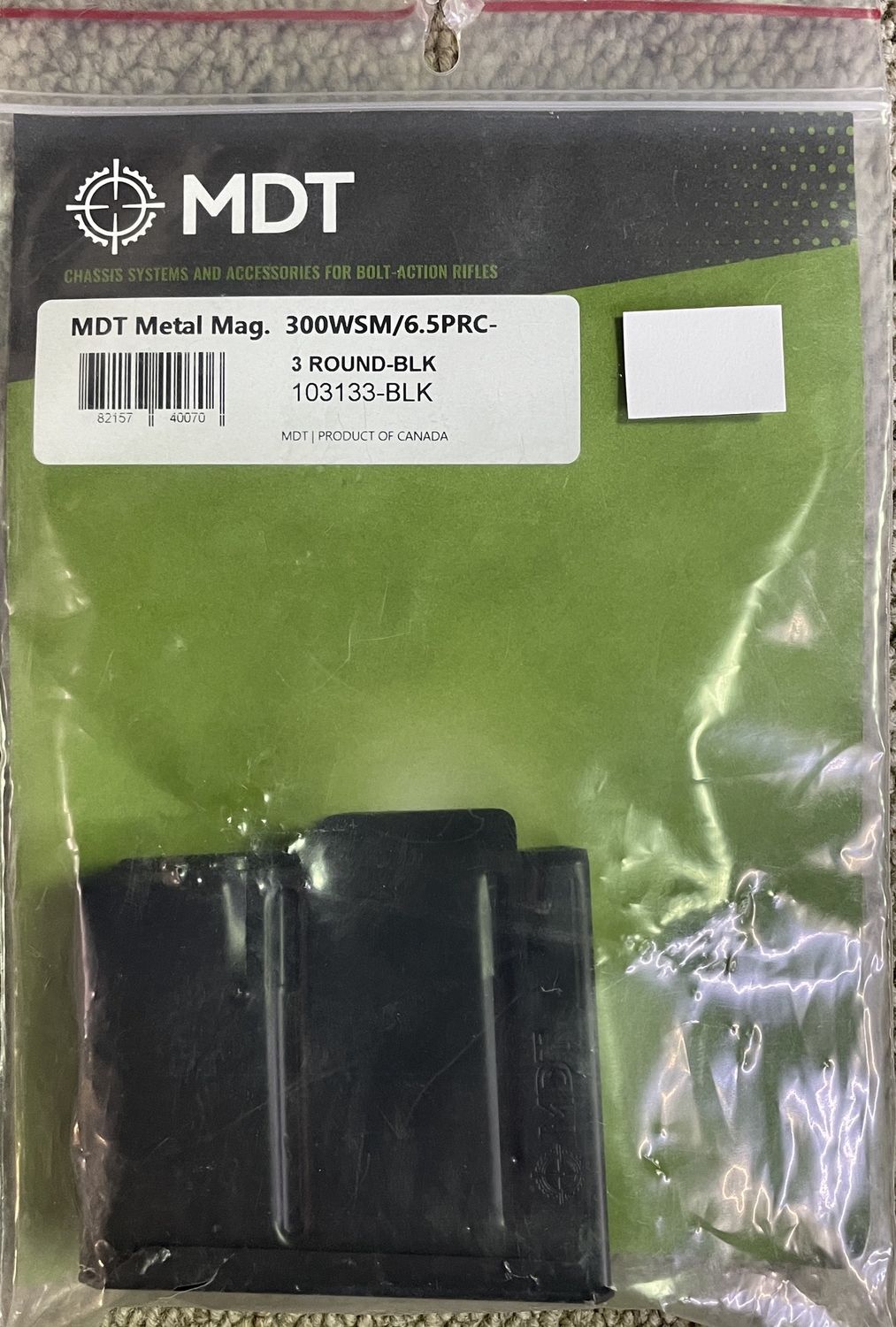 MDT 300 WSM/6.5 PRC 3 Round AICS magazine