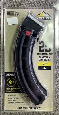 Butler Creek A22 22LR 25 Round Magazine
