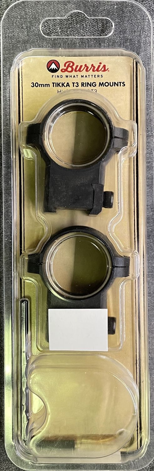 Burris 30mm Tikka T3 Rings High Matte