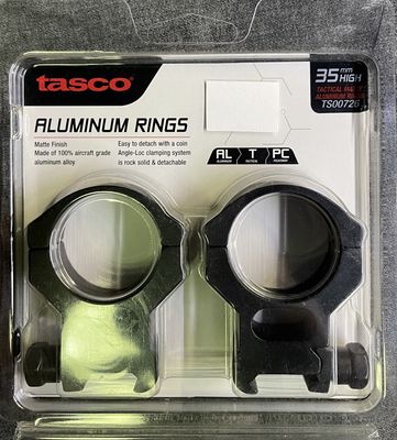 Tasco 35mm Weaver Style High Rings Matte
