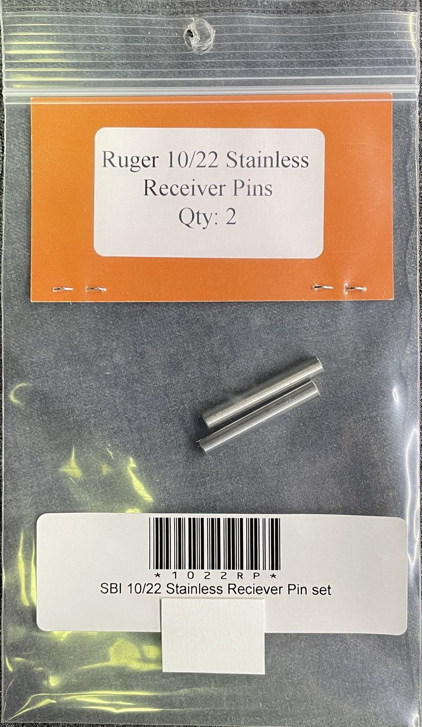 SBI 10/22 Stainless Receiver Pin Set
