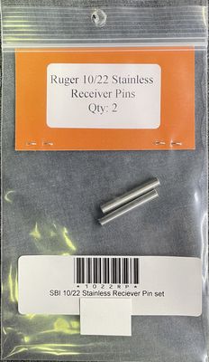 SBI 10/22 Stainless Receiver Pin Set
