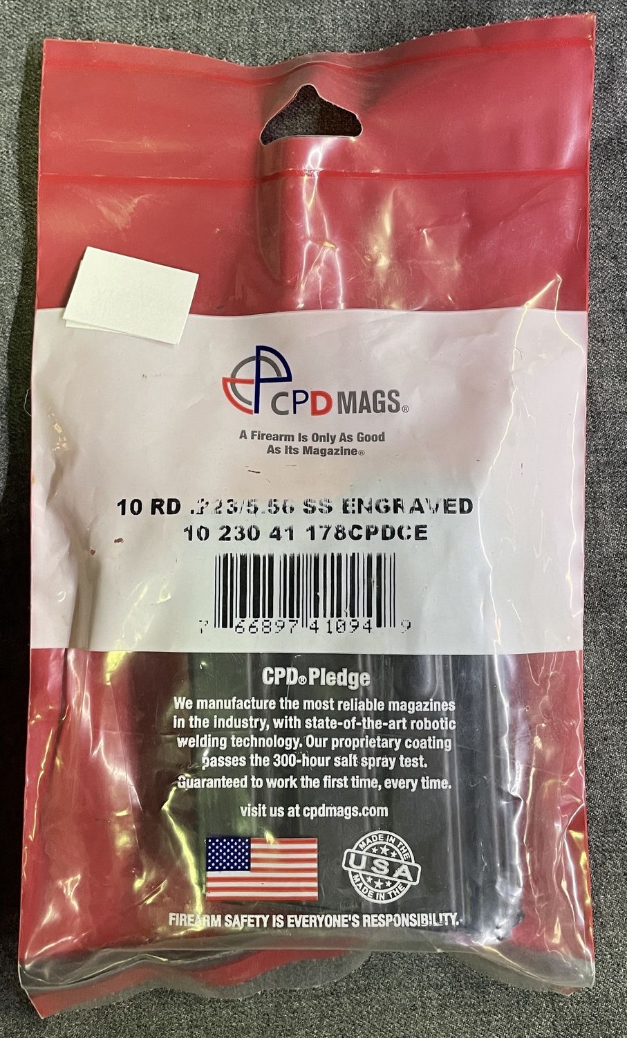 CPD 10 Rnd 223/5.56 SS Magazine
