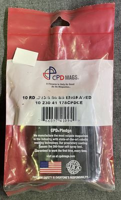 CPD 10 Rnd 223/5.56 SS Magazine