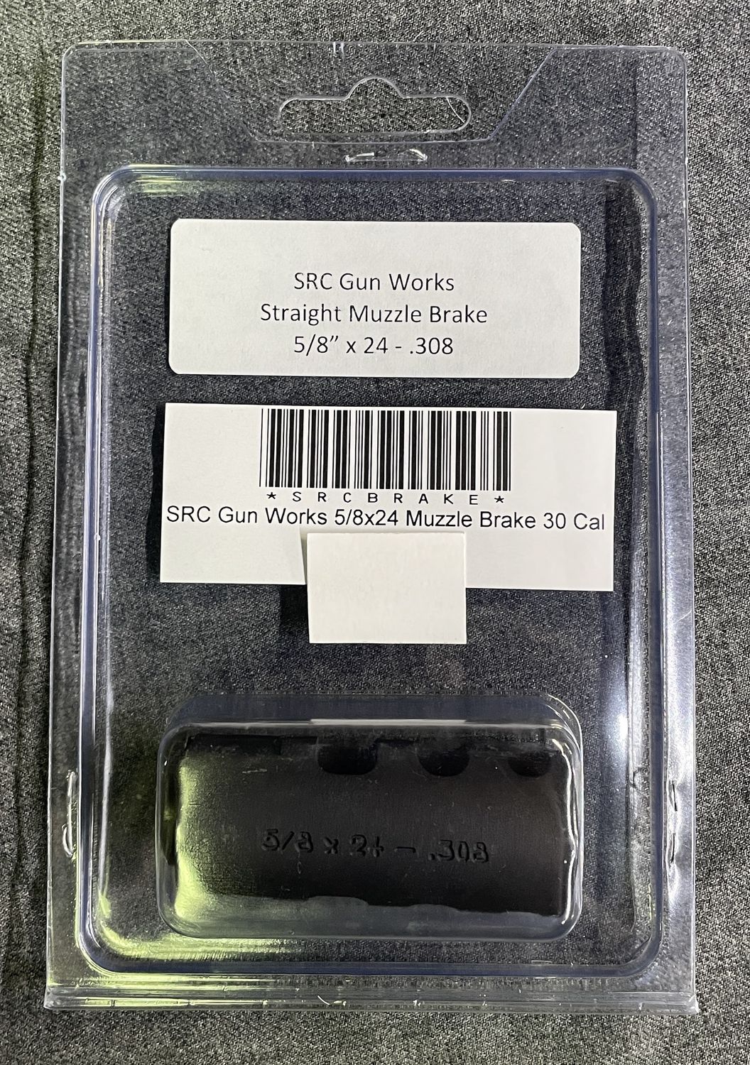 SRC Gun Works Muzzle Brake 30 Cal. 5/8x24