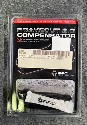 AAC 5.56mm Compensator 1/2x28 TPI