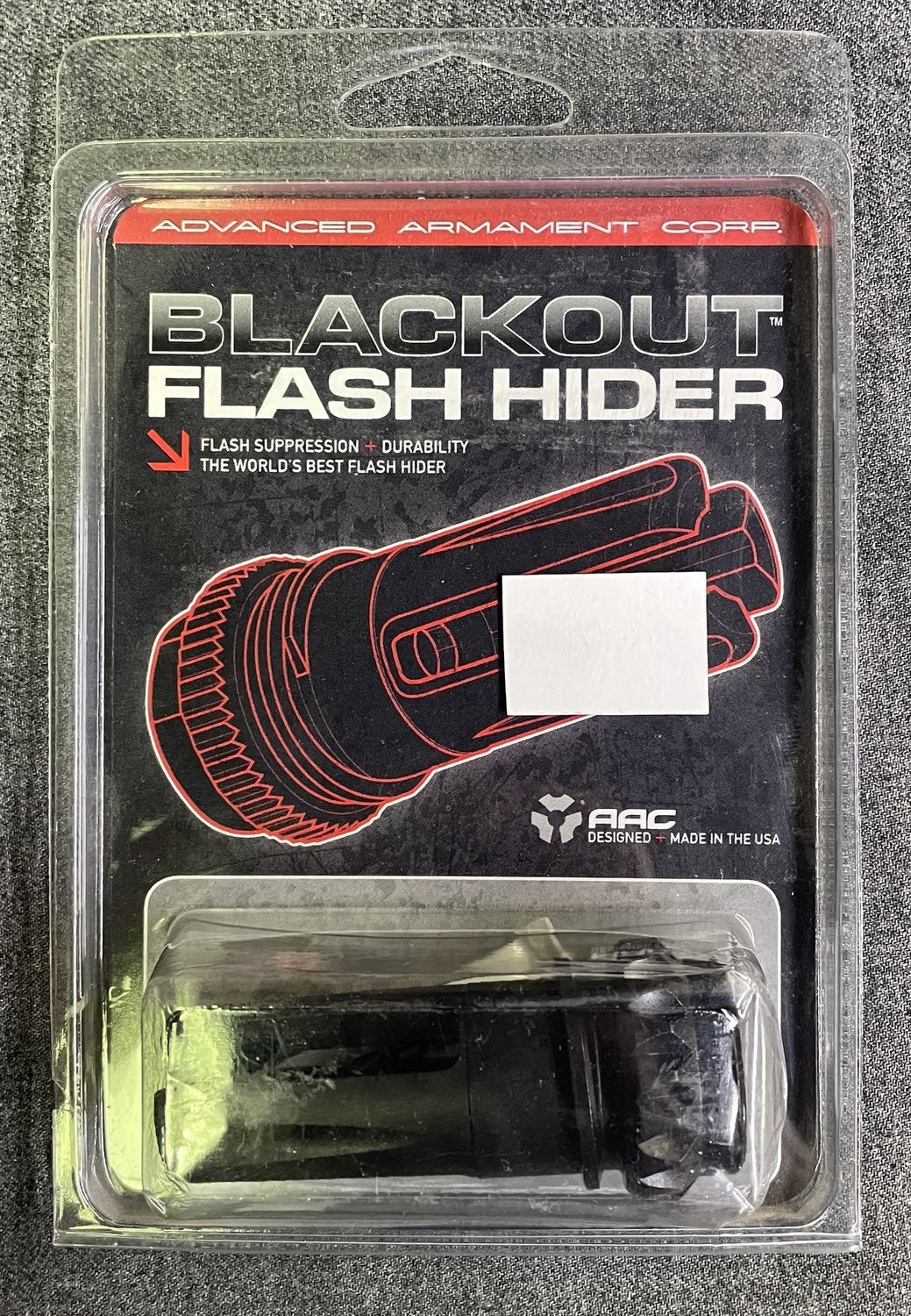 AAC Flash Hider 7.62/6.5/6.8mm 5/8x24, 18 tooth