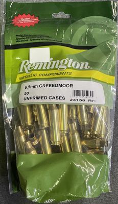 Remington 6.5 Creedmoor New Brass 50 ct