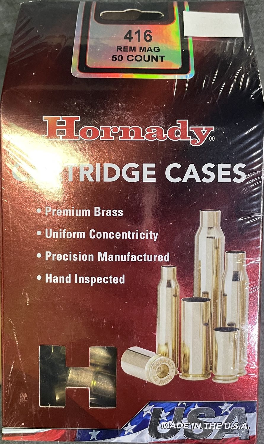 Hornady 416 Rem. Mag. New Brass 50 ct