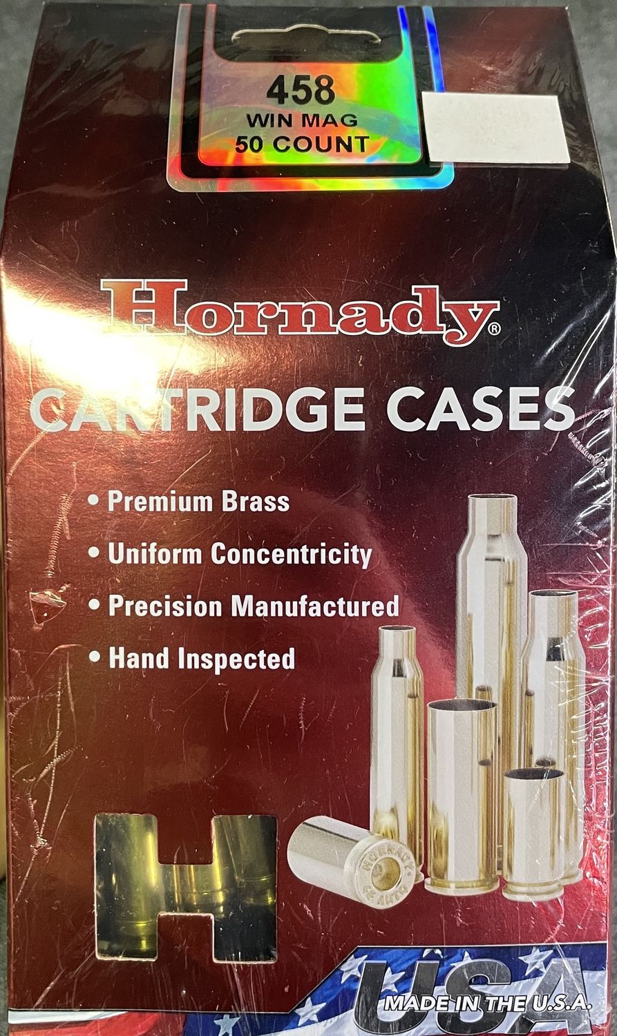 Hornady 458 Win. Mag. New Brass 50 ct