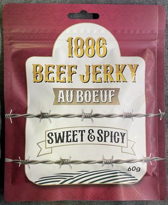 1886 Sweet &amp; Spicy Beef Jerky