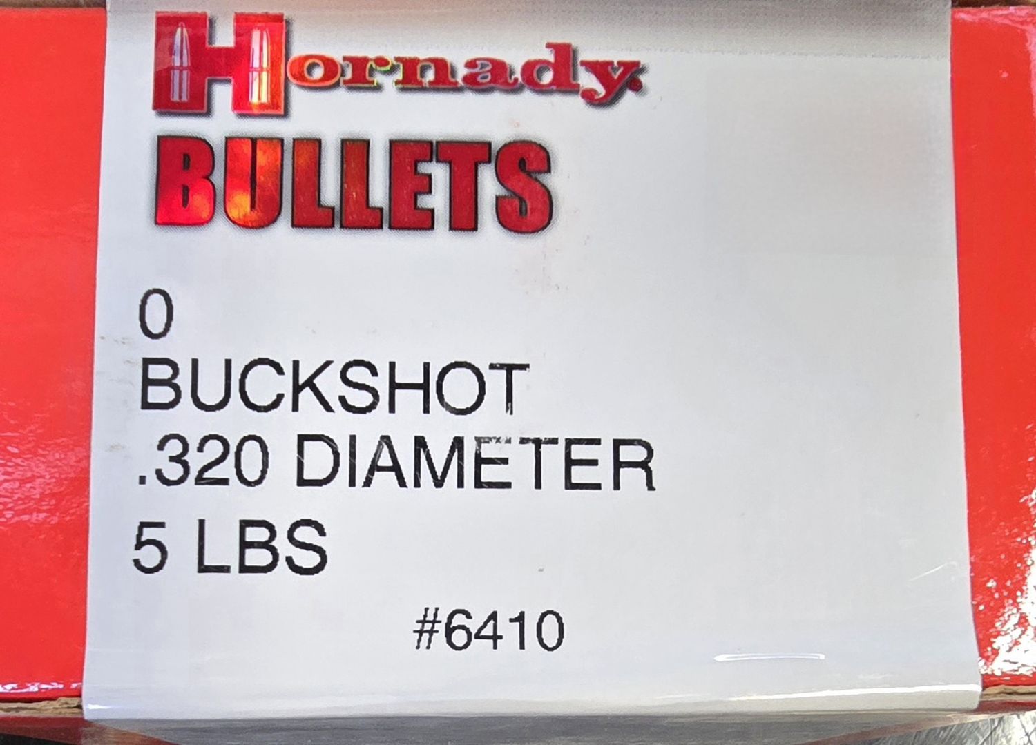 Hornady 0 Buckshot .320 Dia. 5 Lbs.