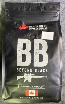 BRCC Beyond Black Ground Coffee