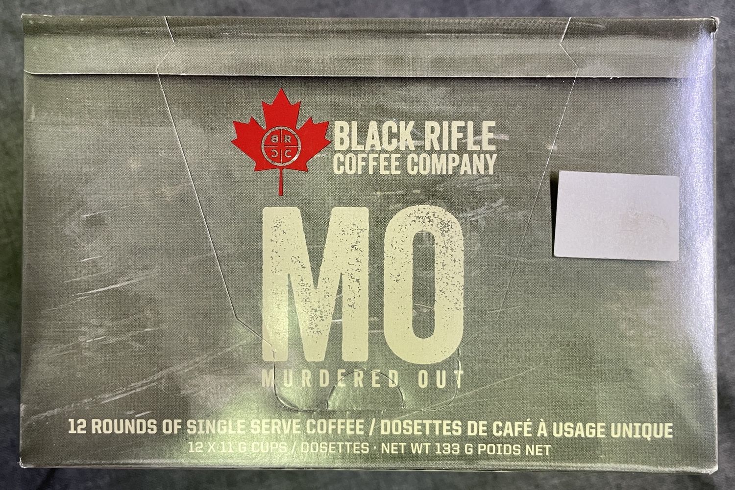 BRCC  Murdered Out K-Cup Coffee Pods (12ct)