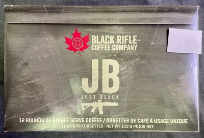 BRCC Just Black K-Cup Coffee Pods (12ct)