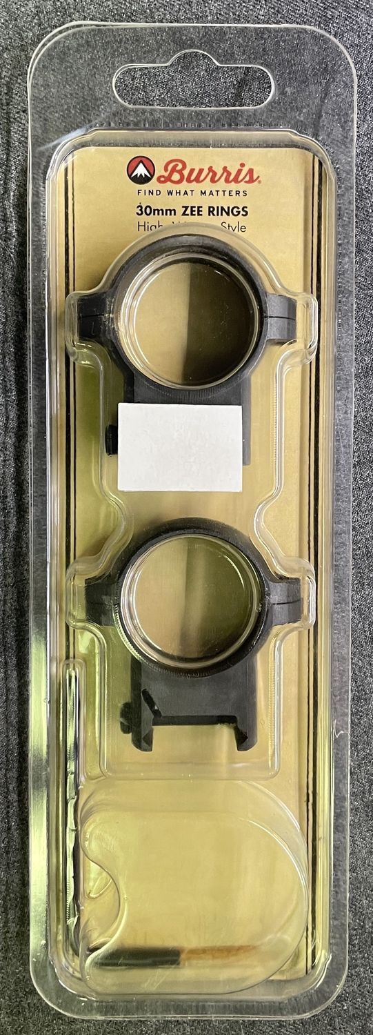 Burris 30mm Weaver Style High Z Rings Matte