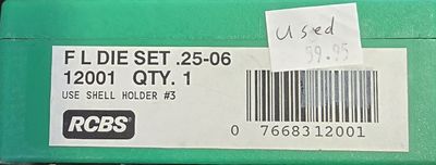 (used) RCBS FL Die Set .25-06