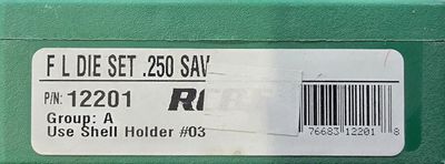 RCBS FL Die Set .250 Savage