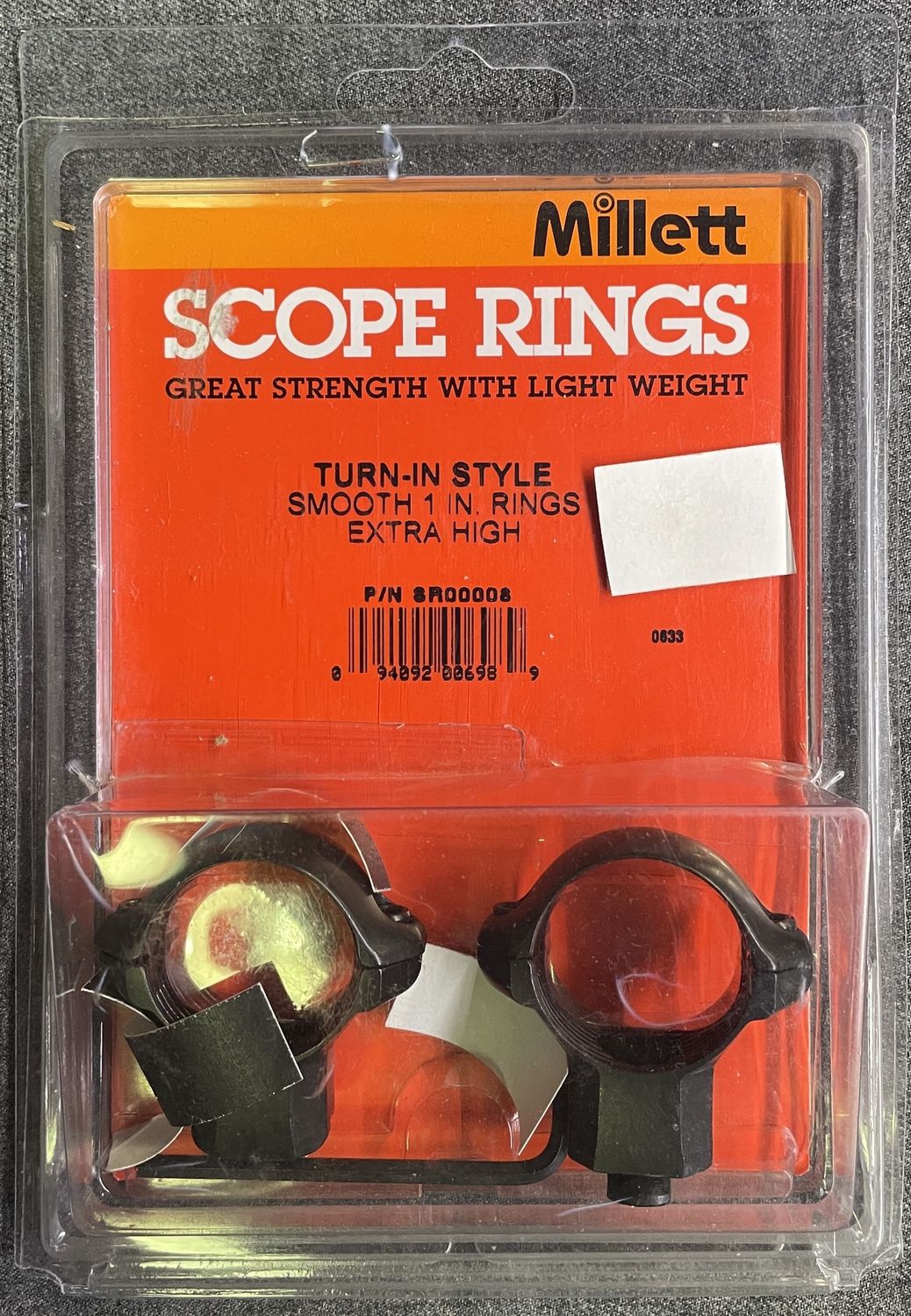 Millet 1&quot; STD Style Rings  High Matte