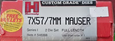 Hornady FL 7X57 / 7MM Mauser