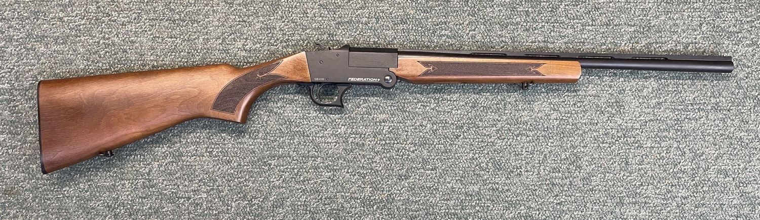 Federation Arms SB410 Walnut 20&quot; 410ga 3&quot;