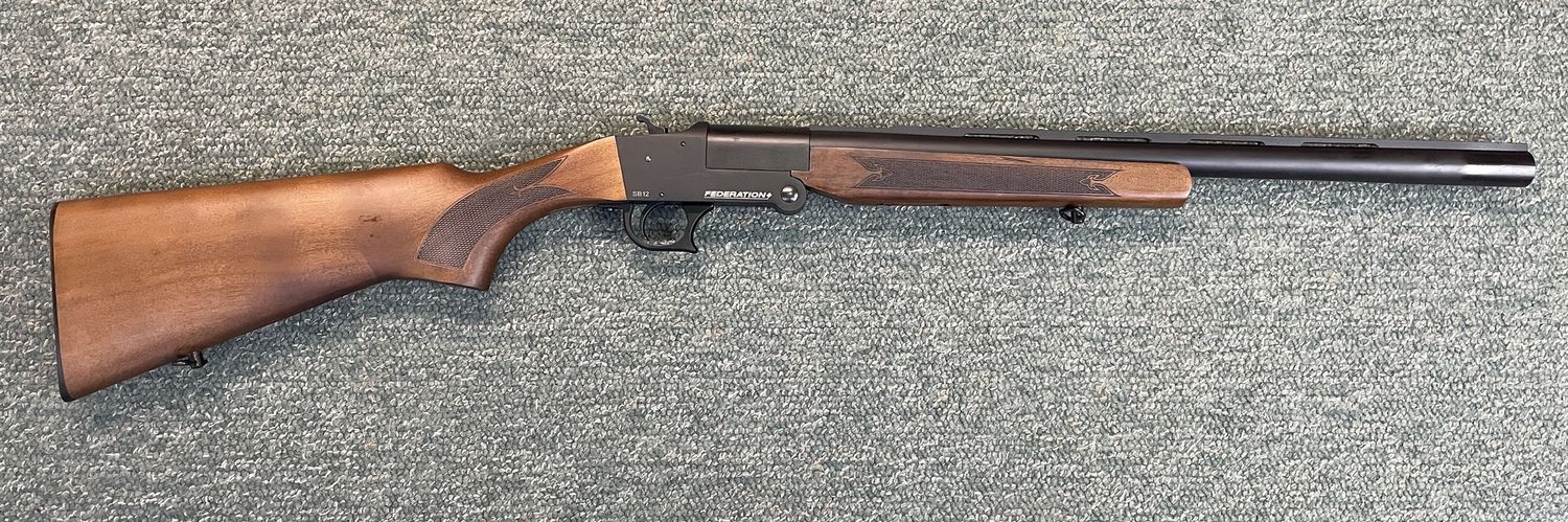 Federation Arms SB12 Walnut 20&quot; 12ga 3&quot;