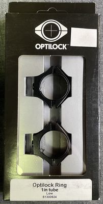 Optilock 1&quot; Rings Low