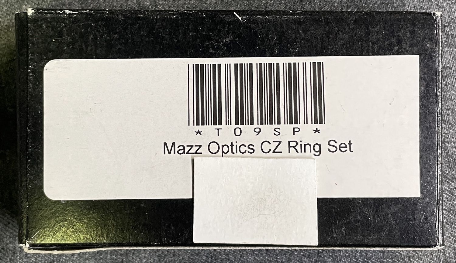 Mazz Optics 1&quot; CZ Ring Set