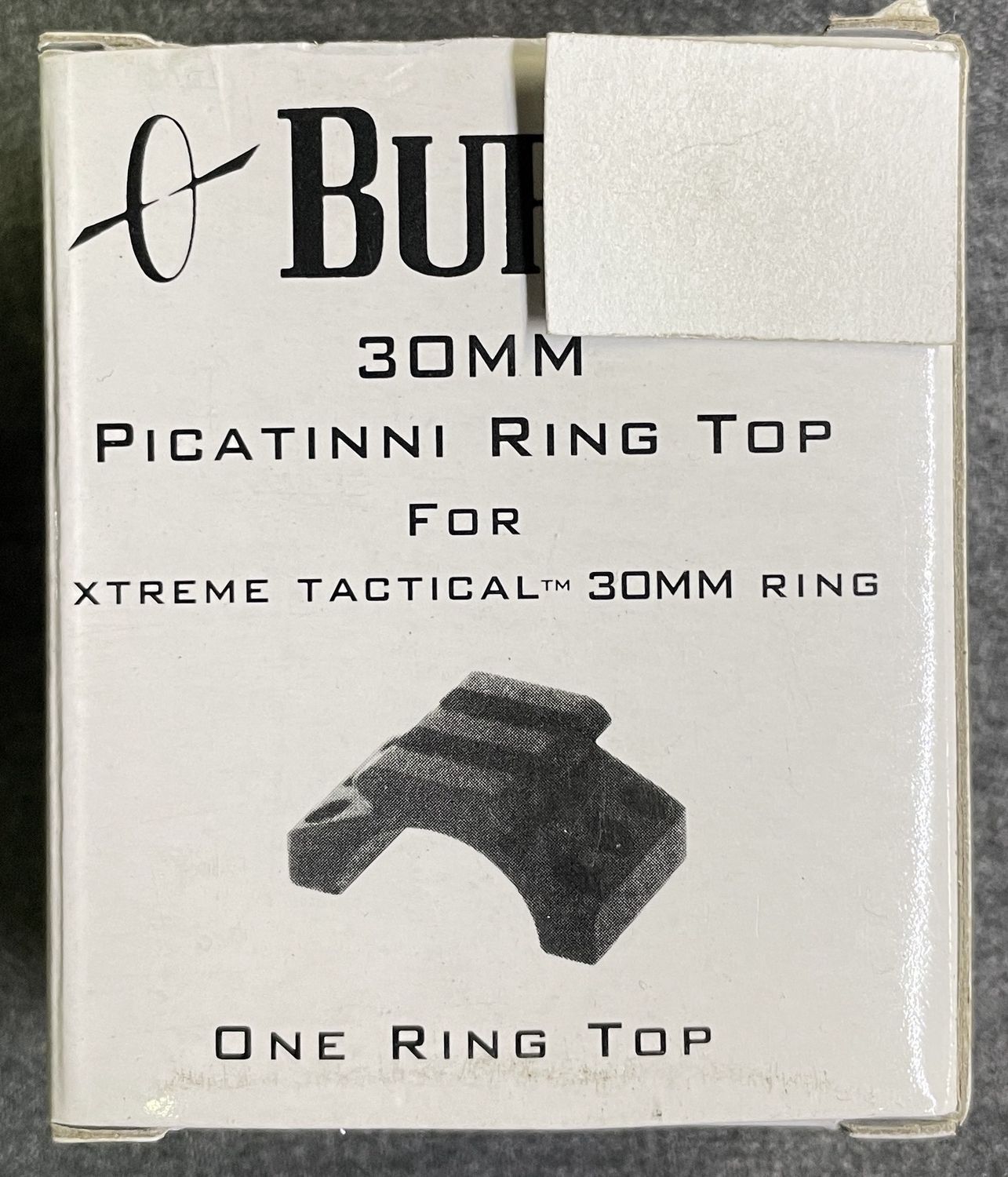 Burris 30mm Picatinny Ring Top for Xtreme Tactical 30mm Ring