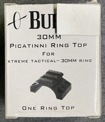 Burris 30mm Picatinny Ring Top for Xtreme Tactical 30mm Ring