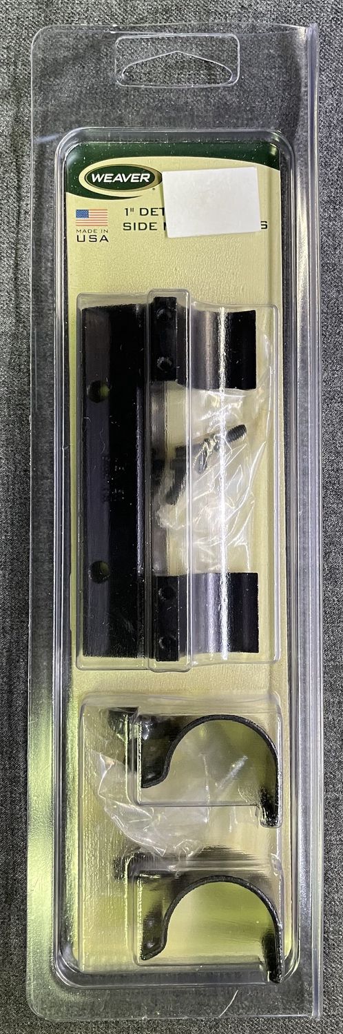 Weaver 1&quot; Detachable Side Mount Rings