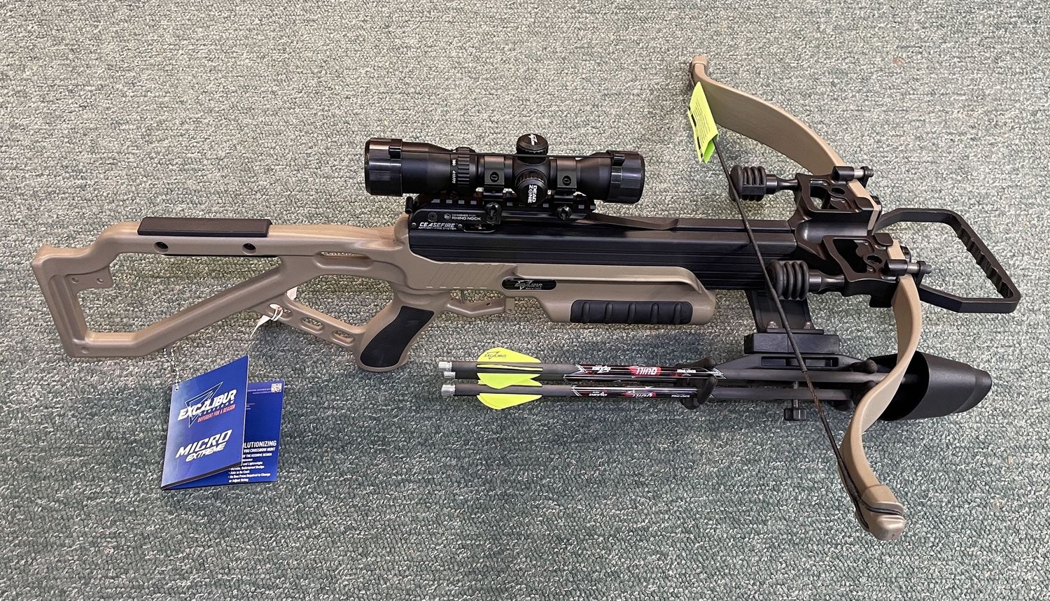 Excalibur Micro Extreme Crossbow Pkg FDE