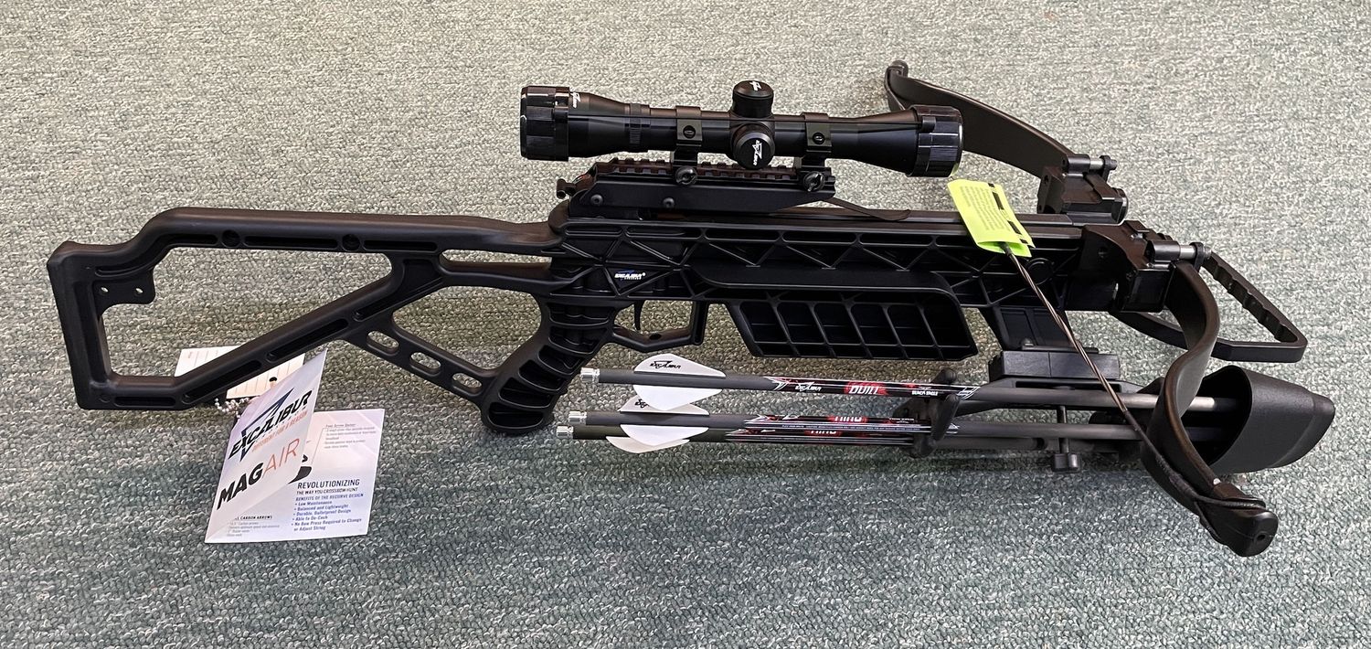 Excalibur Mag Air Crossbow Pkg Black