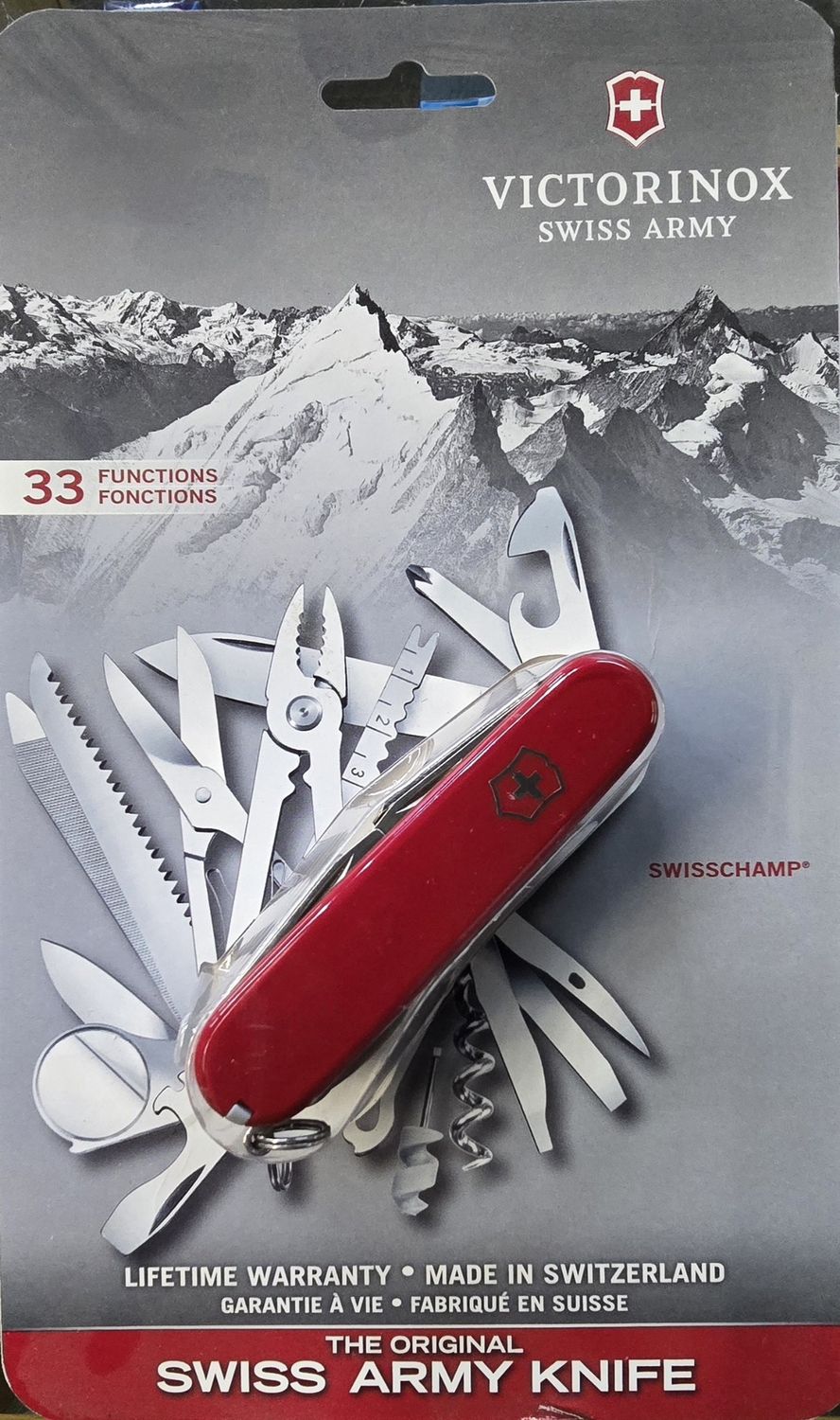 Victorinox Swiss Army &quot;Swisschamp&quot; 33 Functions
