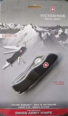 Victorinox Swiss Army &quot;One hand trekker&quot; 12 Functions