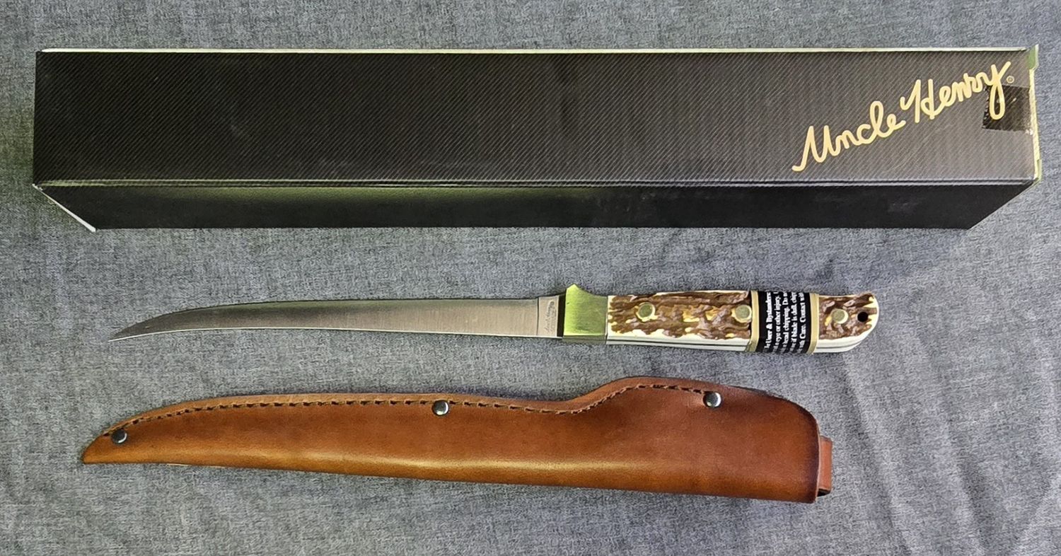 Uncle Henry Filet Knife (large size)
