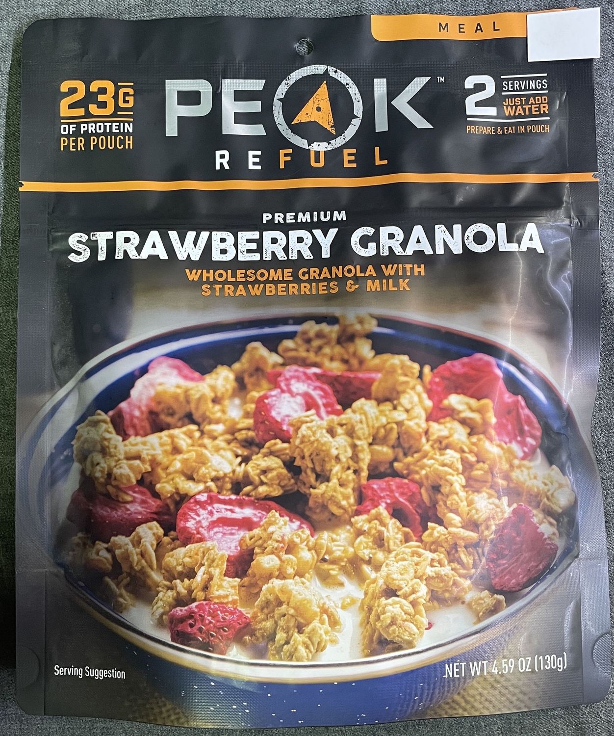 Peak Strawberry Granola Freeze Dried Food Pack