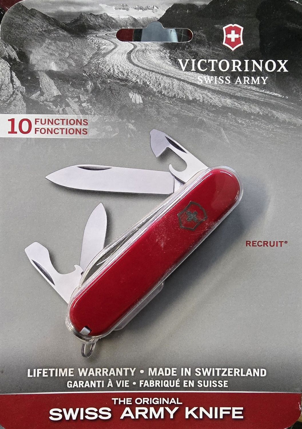 Victorinox Swiss Army &quot;Recuit&quot; 10 Functions
