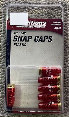 Traditions .40 S&amp;W Dummy Rounds 6 ct