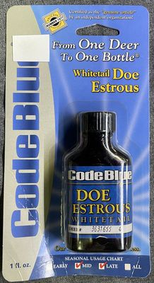 Code Blue Whitetail Doe Estrous 1 oz. Liquid