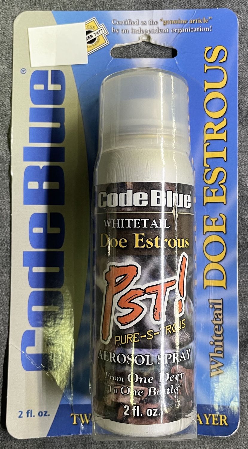 Code Blue Whitetail Doe Estrous Spray 2 oz.